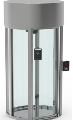 Como o Zoje-Z2009 Turnstile de altura total protege cenas de alta segurança?
