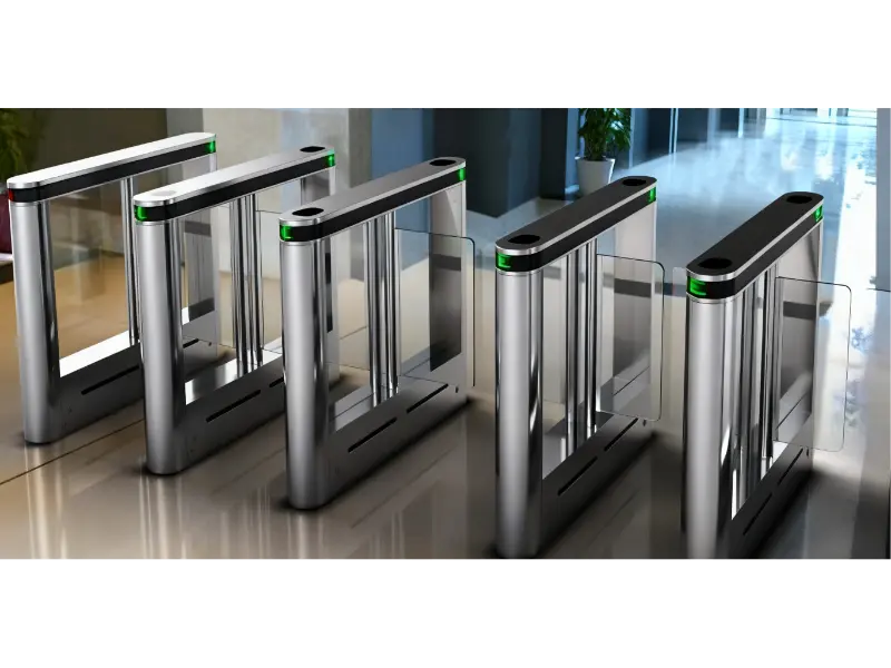 Design inovador para catracas para pedestres