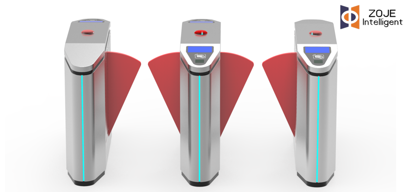 Quais são os recursos de segurança das catracas Metro Flap?