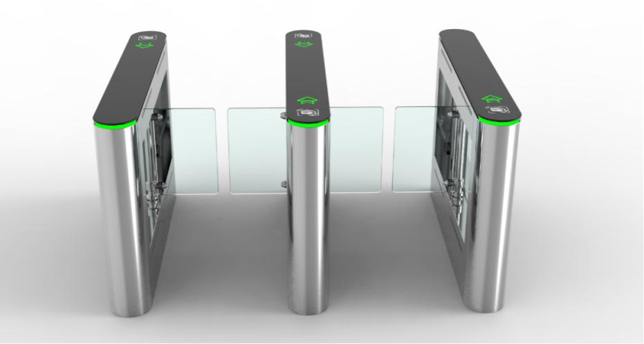 O que é uma catraca giratória anticolisão?