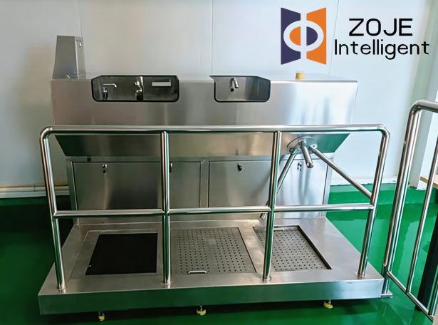 Por que as fábricas de alimentos estão mudando para catracas de tripé controladas por higiene inteligente