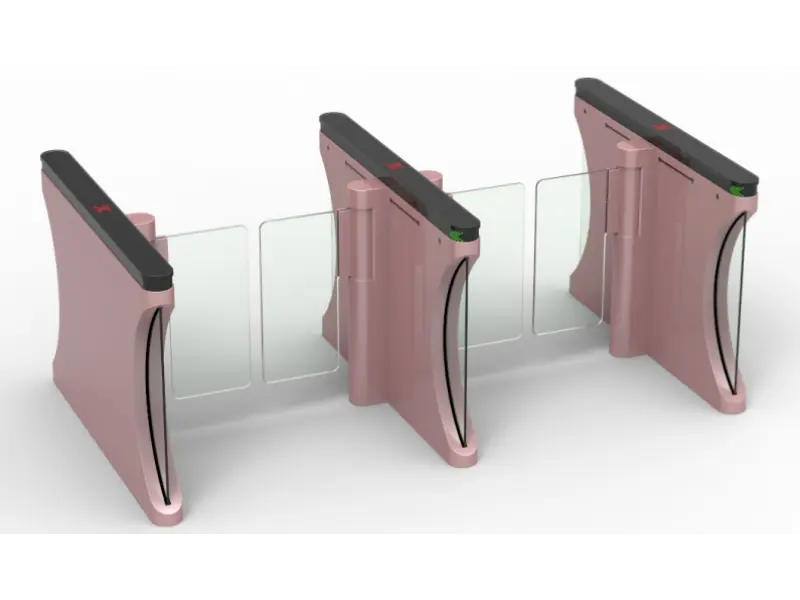 Cylindrical swing turnstile